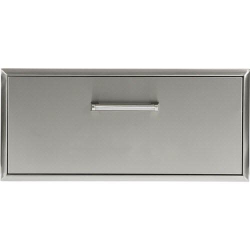 Coyote - 30" Single Storage Drawer - Silver-Left_Standard 