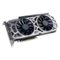 EVGA - NVIDIA GeForce GTX 1080 Ti 11GB GDDR5X PCI Express 3.0 Graphics Card - Black/silver-Front_Standard