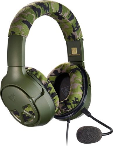 Turtle Beach - EAR FORCE Recon Camo Wired Stereo Gaming Headset for PS4 PRO, PS4, Xbox One, PC, Mac and Mobile/Tablet Devices - Camoflauge-Front_Standard 