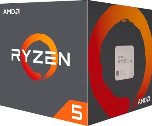 AMD - Ryzen 5 1600 Six-Core 3.2 GHz Socket AM4 Desktop Processor-Front_Standard 
