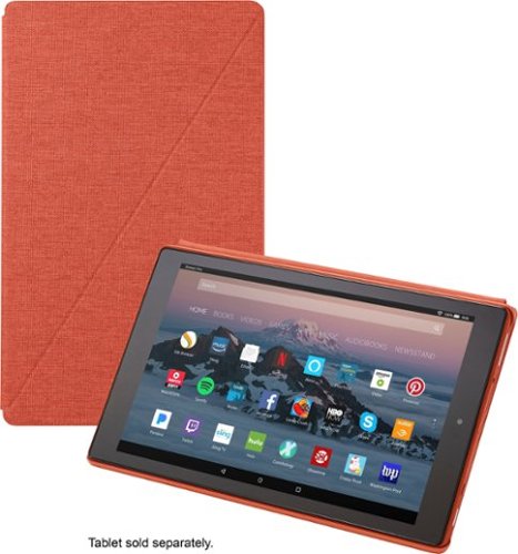  Folio Case for Amazon Fire HD 10 (7th Generation) - Punch Red