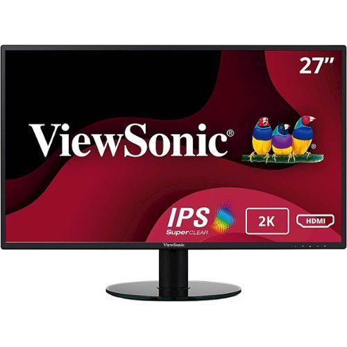 ViewSonic - VA2719-2K-SMHD 27" IPS LED QHD Monitor - Black
