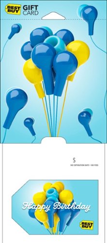 Best Buy® - $200 Birthday Balloons Gift Card-Front_Standard 