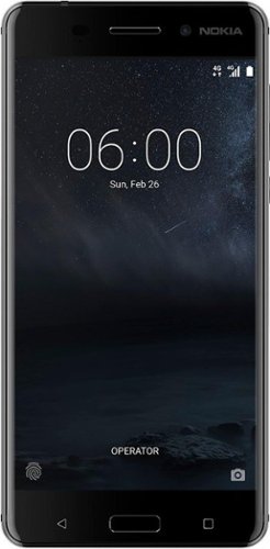  Nokia - 6 4G LTE with 32GB Memory Cell Phone (Unlocked) - Matte Black