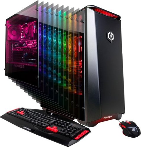 CyberPowerPC - Gamer Ultra VR Desktop - AMD Ryzen 7-Series - 16GB Memory - NVIDIA GeForce GTX 1070 - 120GB Solid State Drive + 1TB HDD - Black-Front_Standard 