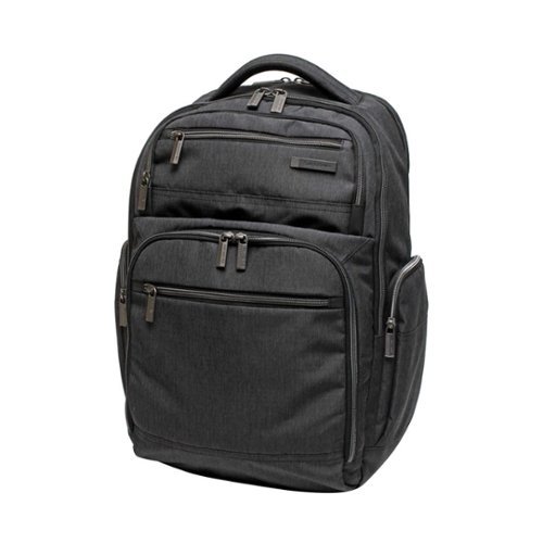 Samsonite - Modern Utility Laptop Case for 15.6" Laptop - Charcoal/Charcoal Heather