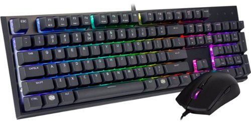 Cooler Master - MasterSet Wired Gaming Bundle with RGB Backlighting - Black-Front_Standard 