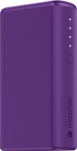  mophie - Power Boost 5,200 mAh Portable Charger - Purple