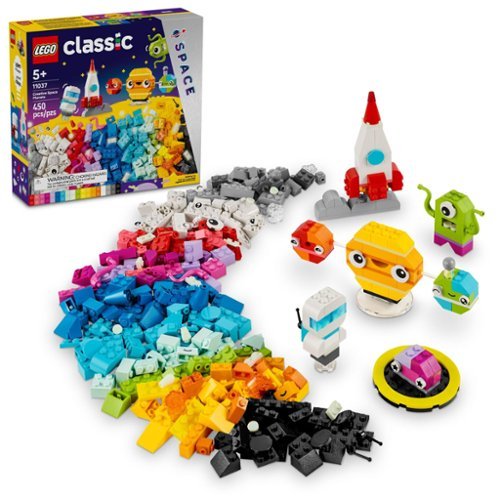 LEGO - Classic Creative Space Planets Aliens and Rocket Ship Toy 11037