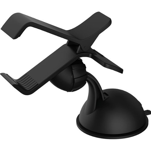 Chargeworx - Dash Mount with Grip Clip for Most Cell Phones