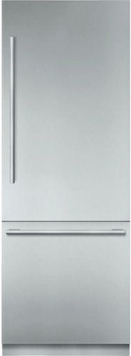 Thermador - Freedom 16 Cu. Ft. Bottom-Freezer Built-In Refrigerator - Custom Panel Ready