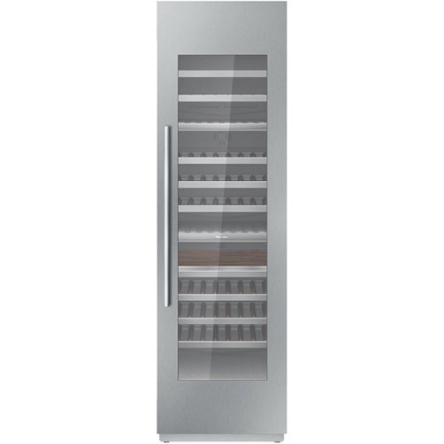  Thermador - Freedom Collection 99-Bottle Built-In Wine Cooler - Custom Panel Ready