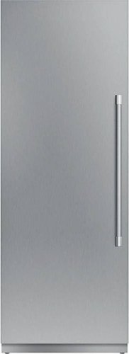 Thermador - Freedom Collection 15.8 Cu. Ft. Frost-Free Upright Freezer with Internal Ice Maker - Custom Panel Ready