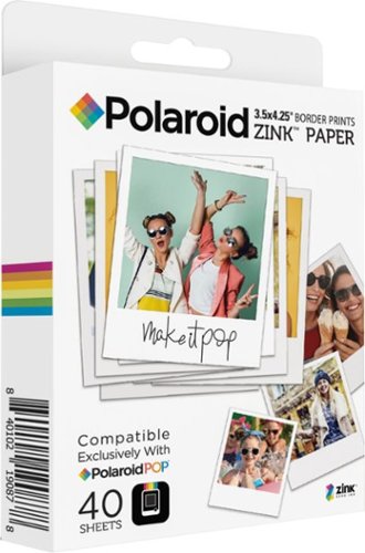  Polaroid - POP Instant Print Paper (40-Pack) - White