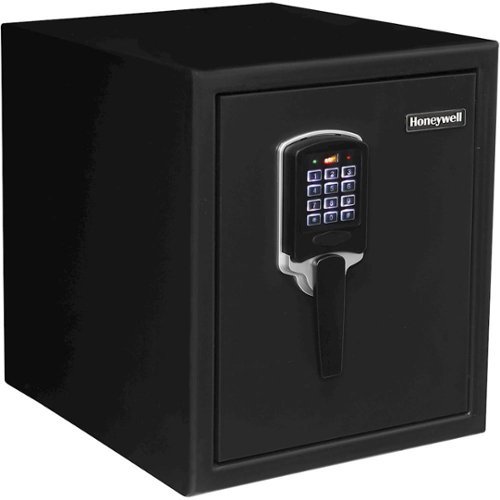 Honeywell - 0.9 Cu. Ft. Fire- and Water-Resistant Security Safe with Electronic Lock - Black