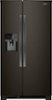 Whirlpool - 24.5 Cu. Ft. Side-by-Side Refrigerator - Black Stainless Steel-Front_Standard 