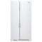 Whirlpool - 25.1 Cu. Ft. Side-by-Side Refrigerator - White-Front_Standard
