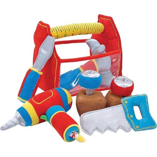  Melissa &amp; Doug - Toolbox Fill and Spill Toddler Toy - Multi