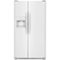 Frigidaire - 22.1 Cu. Ft. Side-by-Side Refrigerator - Pearl-Front_Standard