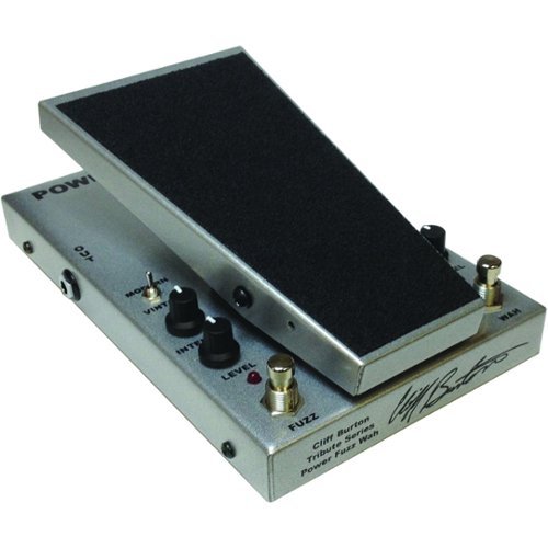 Cliff Burton Tribute Series Power Fuzz Wah Pedal for Electric Guitars-Front_Standard 