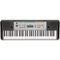 Yamaha - Portable Keyboard with 61 Keys - Black-Front_Standard
