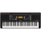 Yamaha - Portable Keyboard with 61 Touch-Sensitive Keys - Black-Front_Standard