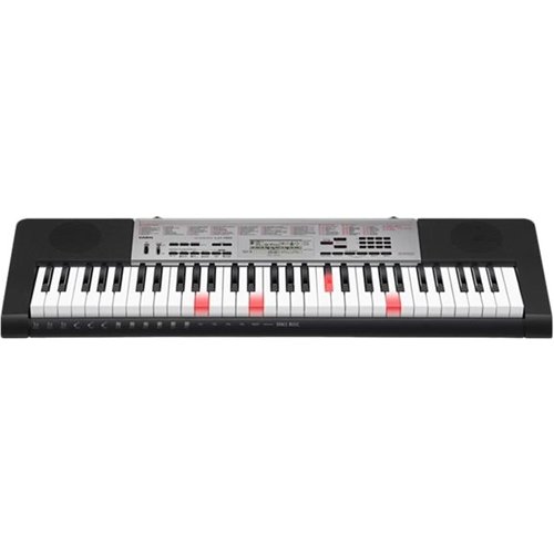 Casio - Portable Keyboard with 61 Keys - Black-Front_Standard 