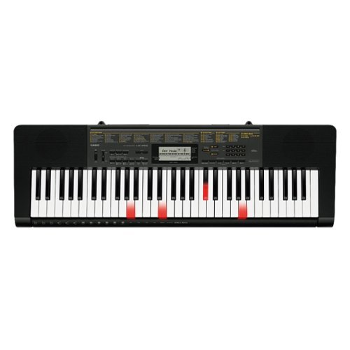  Casio - Portable Keyboard with 61 Velocity-Sensitive Keys - Black