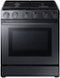 Samsung - Chef Collection 5.8 Cu. Ft. Slide-In Fingerprint Resistant Gas Convection Range-Front_Standard