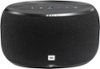 JBL - LINK 300 Wireless Speaker with Google Assistant - Black-Front_Standard