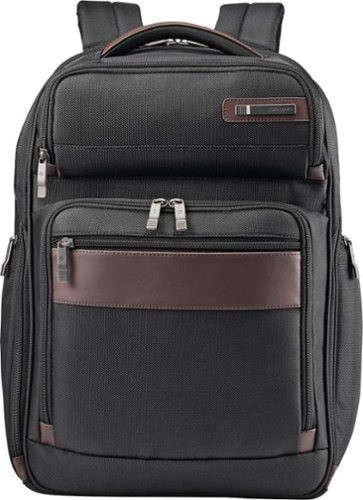 Samsonite - Large Kombi Backpack for 15.6" Laptop - Black/Brown