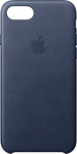  Apple - iPhone® 8/7 Leather Case - Midnight Blue