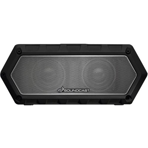  Soundcast - VG1 Portable Bluetooth Speaker - Gray/Black