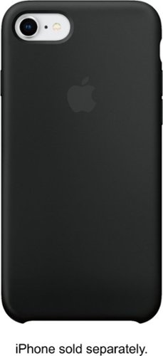  Apple - iPhone® 8/7 Silicone Case - Black