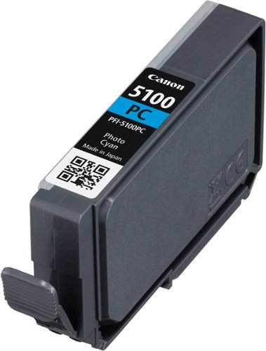 Canon - PFI-5100 AMR LUCIA PRO II Standard Capacity Ink Cartridge - Photo Cyan