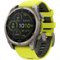 Garmin - fēnix 8 Solar Sapphire GPS Smartwatch 47mm Fiber-reinforced polymer - Titanium - (2024)-Front_Standard