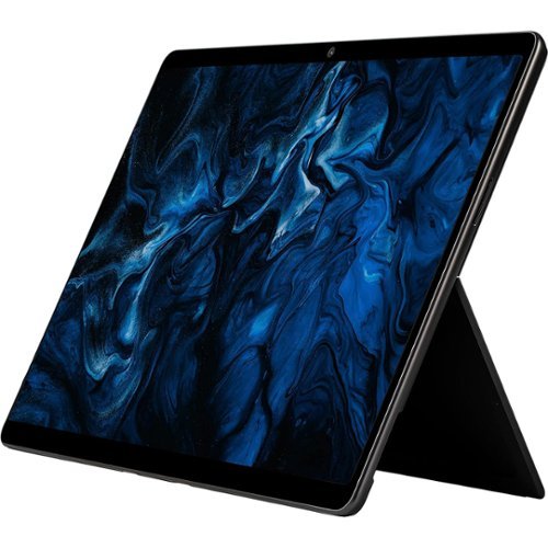 Microsoft - Refurbished Excellent - 13" Surface Pro 11 Snapdragon X Elite OLED Tablet IY4-00005 - Black-Front_Standard 