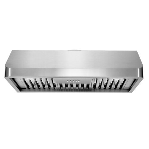 COSMO - 36 inches - Convertible - Under cabinet Range Hood - Stainless Steel-Front_Standard 