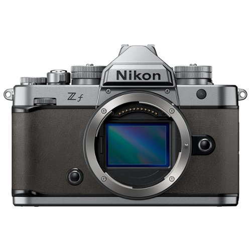 Nikon Z f Mirrorless Camera, Silver/Stone Gray - Best Buy