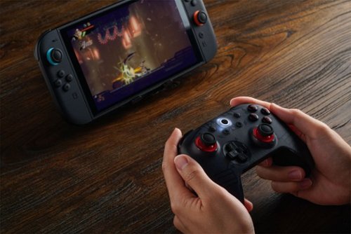8BitDo Ultimate 2C Bluetooth Wireless Gaming Controller for Nintendo Switch, Nintendo Switch 2 - Transparent Black BUY IN MIDDLE EAST