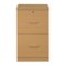 OSP Home Furnishings - Alpine 2-Drawer Vertical File with Lockdowel Fastening System - Natural-Front_Standard