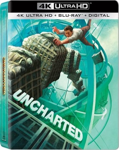  Uncharted [SteelBook] [Includes Digital Copy] [4K Ultra HD Blu-ray/Blu-ray] [2022]