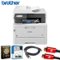 Brother - MFCL3780CDW Digital Color All-in-One Laser Printer + 26 Month Protection Warranty & Cable Bundle-Front_Standard