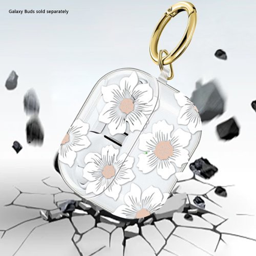 SaharaCase Venture Series Transparent Case for Samsung Galaxy Buds3, Buds3 Pro and Buds3 FE - Desert Flower SHOP ONLINE