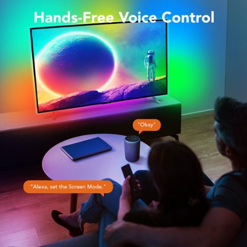 Linkind LED TV Backlights for 65-90 TVs with HDMI 2.0 Sync Box - Multicolor GLOBAL SHIPPING