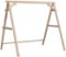 Winado - 5FT Wooden Porch Swing Frame Only A-Frame Porch Swing Stand w/ Stability Bar, Wood Swing Hanger for Outdoor Garden Patio - Natural-Front_Standard