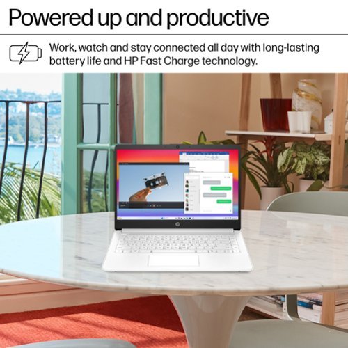 HP 14 Laptop - Intel Celeron - 4GB Memory - 64GB eMMC - Snowflake White HOW TO BUY