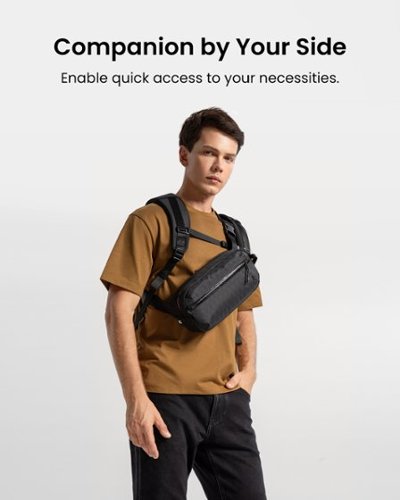 tomtoc Aviator-T35 3.5L X-Pac Sling Bag with RFID Blocking, Minimalist Crossbody Bag Chest Shoulder Pack for Travel, Everyday - Black SHOP ONLINE