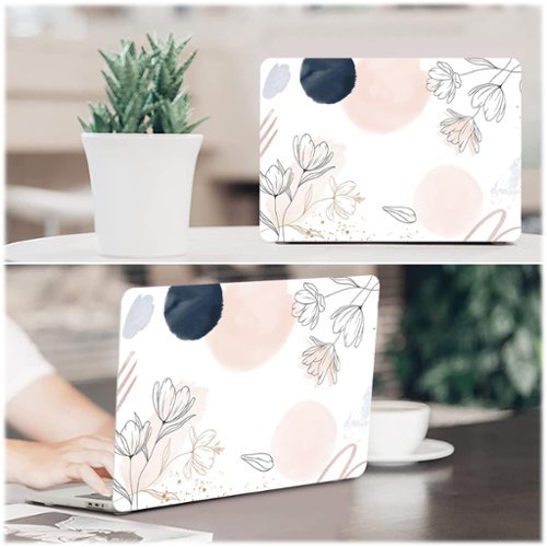 SaharaCase Hybrid-Flex Arts Case for Apple MacBook Air 13 M1 Chip Laptops - White WHERE TO BUY
