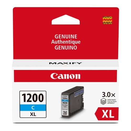 Canon - PGI-1200 XL High-Yield Ink Cartridge - Cyan-Front_Standard 